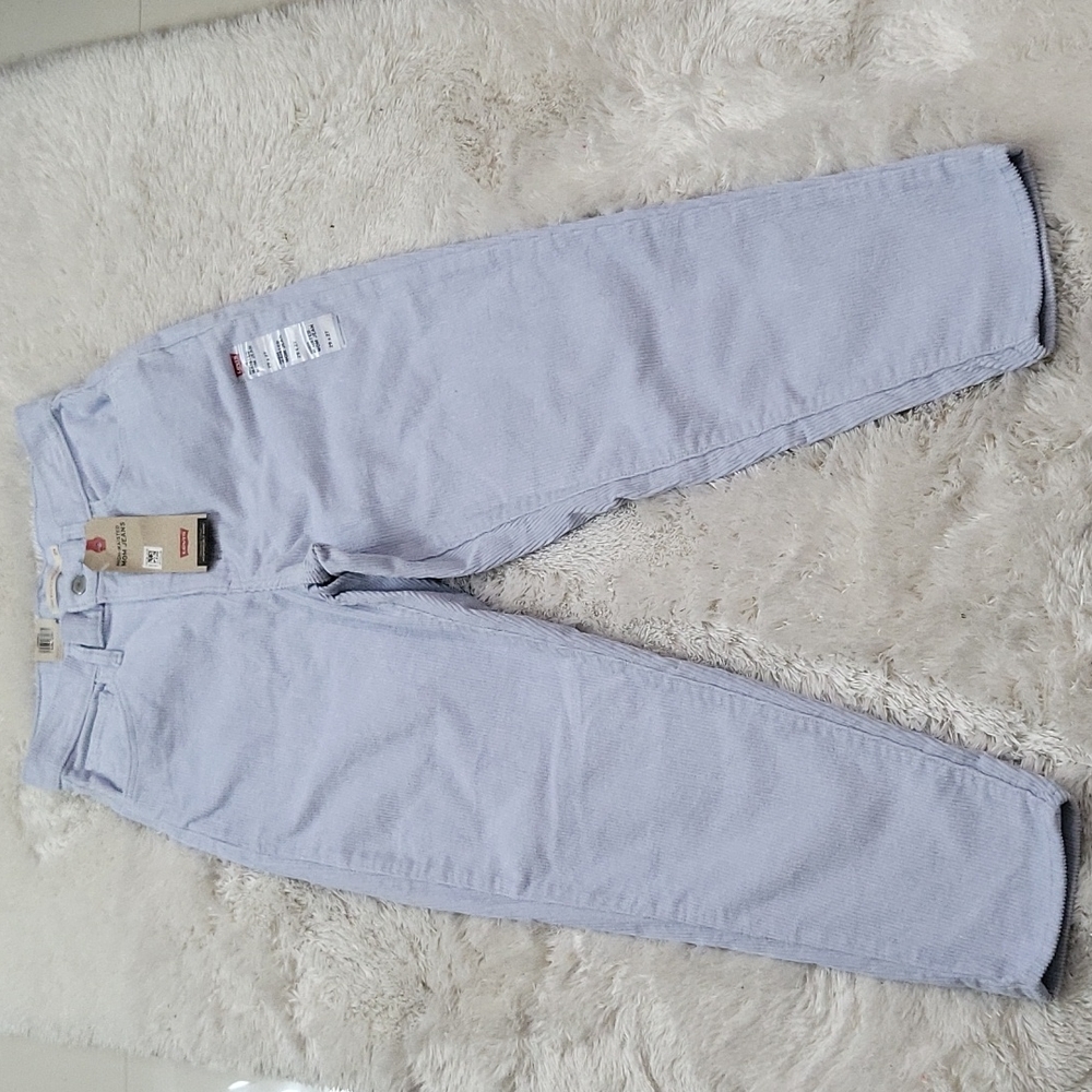 Levi's Corduroy High  Waisted Mom Jeans